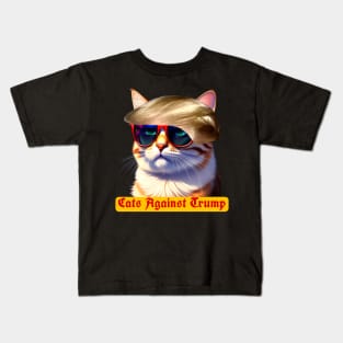 Cats Against Trump Kids T-Shirt